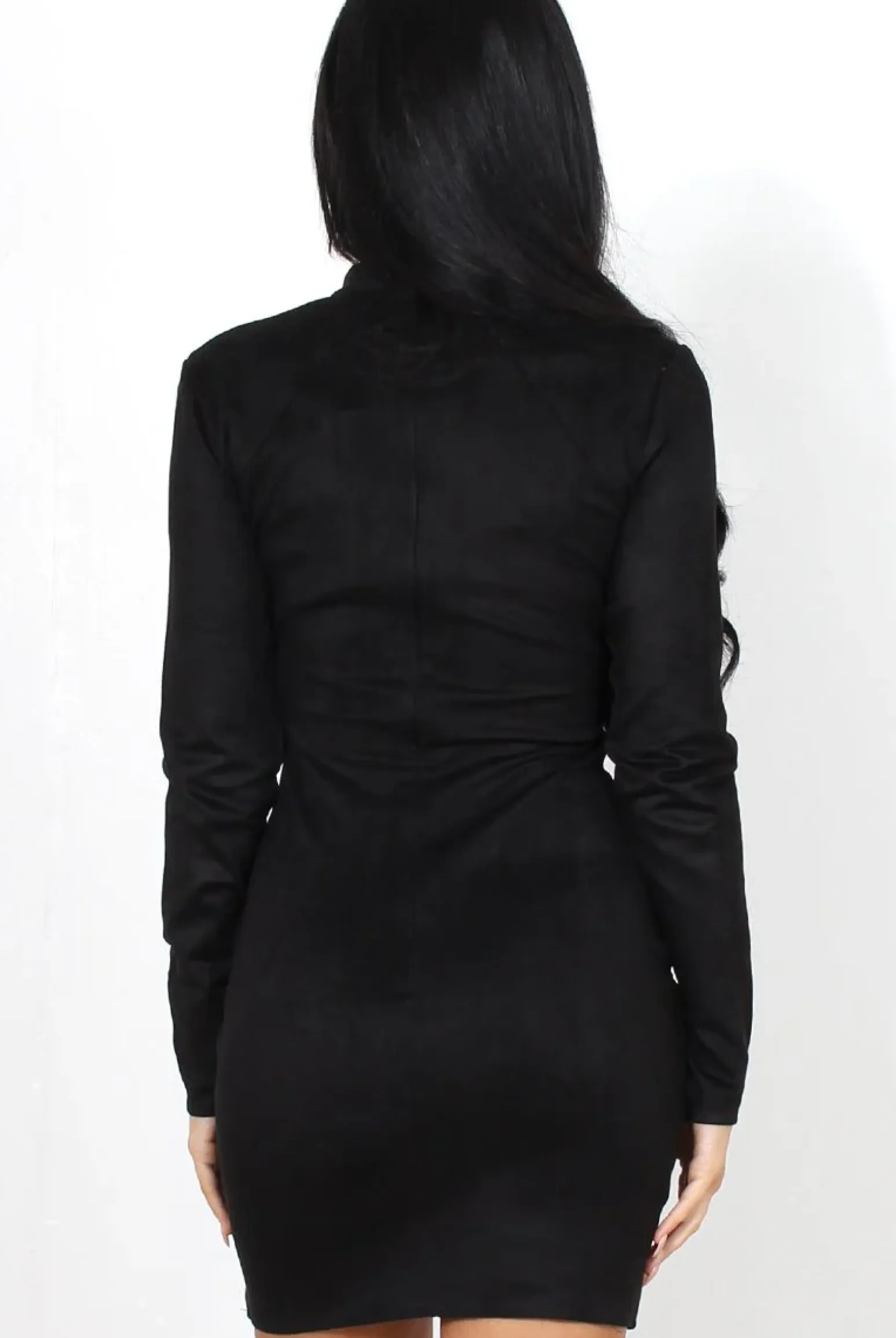 Rebellious Fashion Ami Black Eyelet Detail Dress