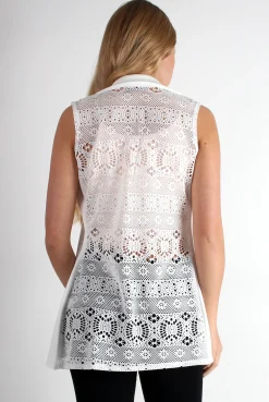Rebellious Fashion Amy Lace Back Waistcoat