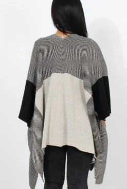 Rebellious Fashion Ballo Monochrome Long Jacket