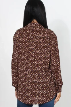 Rebellious Fashion Bethzy Multi Print Shirt