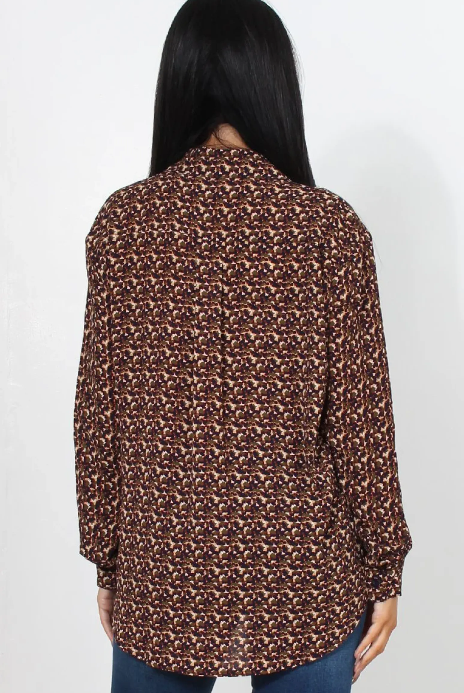 Rebellious Fashion Bethzy Multi Print Shirt