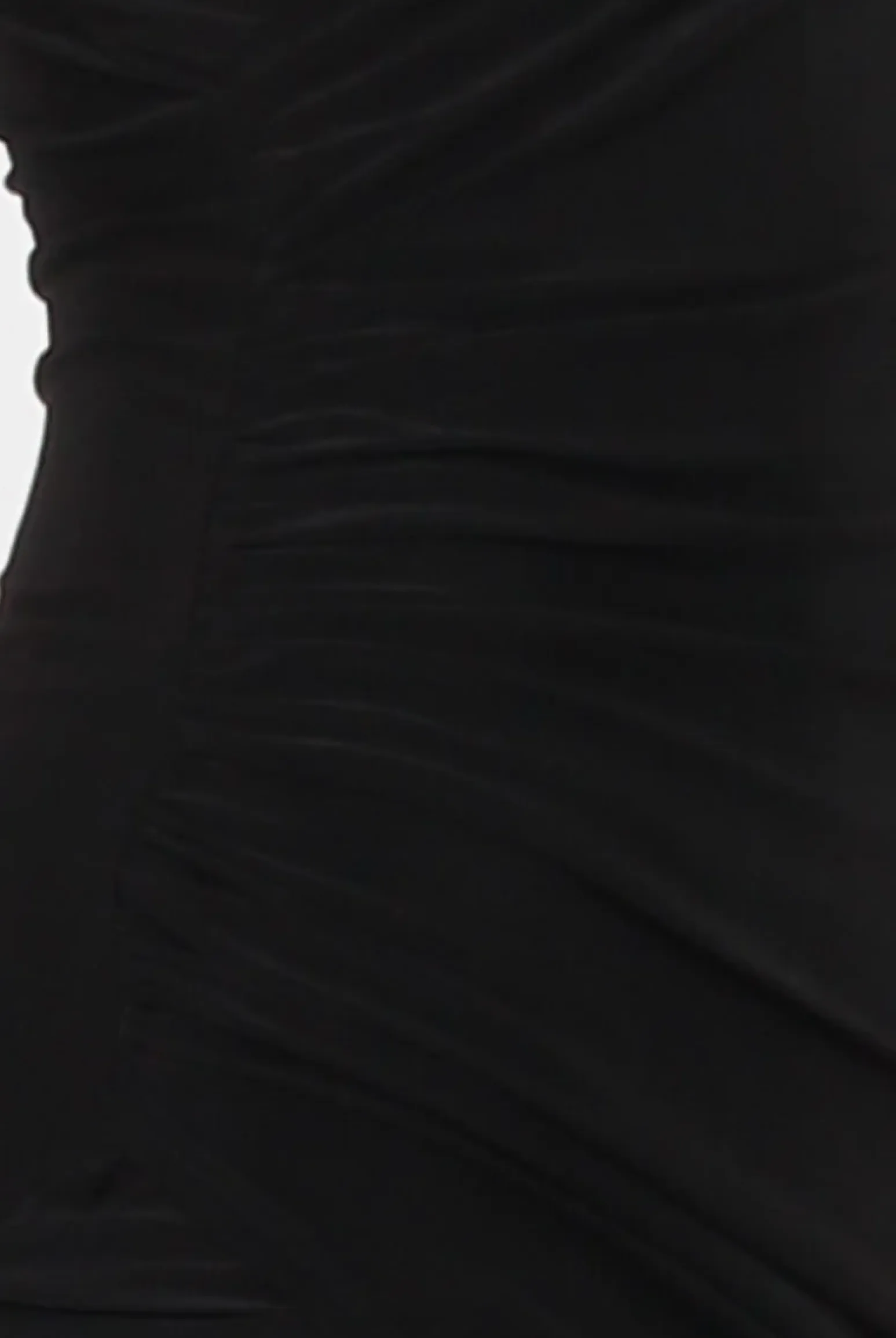 Rebellious Fashion Black Wrap Around Dress - Kesha