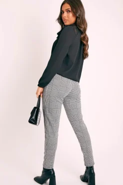 Rebellious Fashion Black Bow Neckline Lightweight Blouse - Flossie