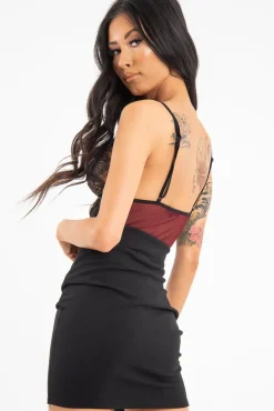 Rebellious Fashion Black Faux Suede Buckle Front Mini Skirt - Leya