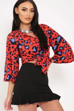Rebellious Fashion Black Frill Skirt - Colbie