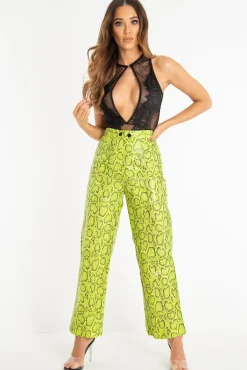 Rebellious Fashion Black Net Lace Keyhole Front High Neck Bodysuit - Safiya