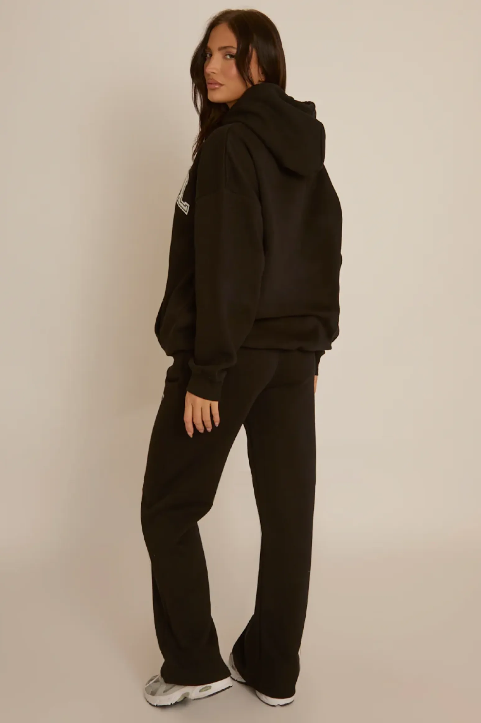 Rebellious Fashion Black Rebel Sport Oversized Hoodie - Regina