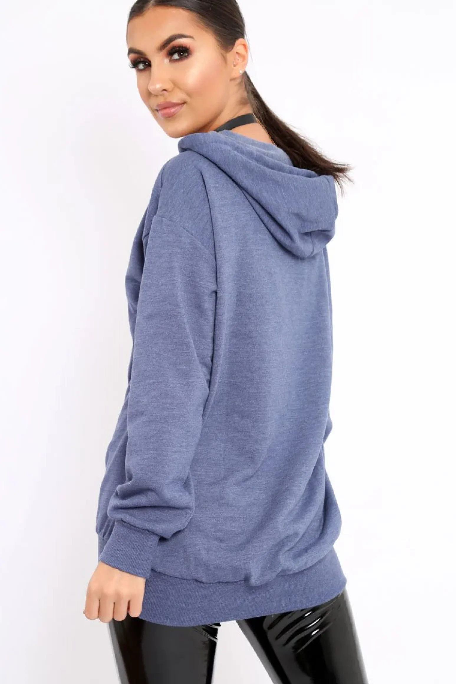 Rebellious Fashion Blue Think For Yourself Jumper - Acie
