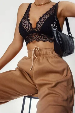 Rebellious Fashion Camel Oversized Joggers - Erica