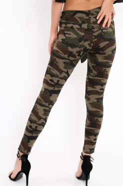 Rebellious Fashion Camo Jeans - Esmi
