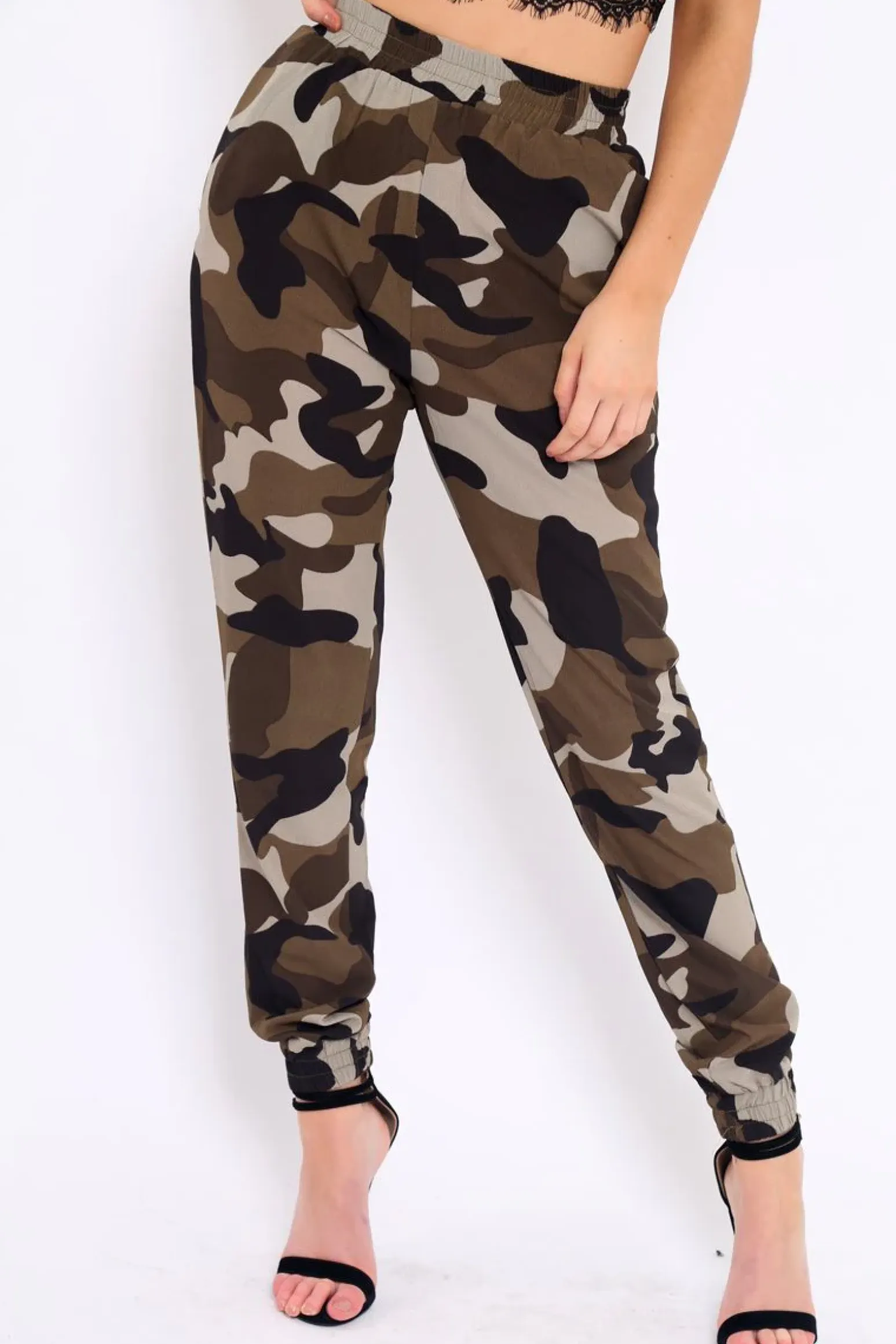 Rebellious Fashion Camo Trousers - Taylor