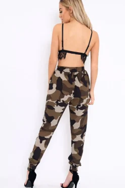 Rebellious Fashion Camo Trousers - Taylor