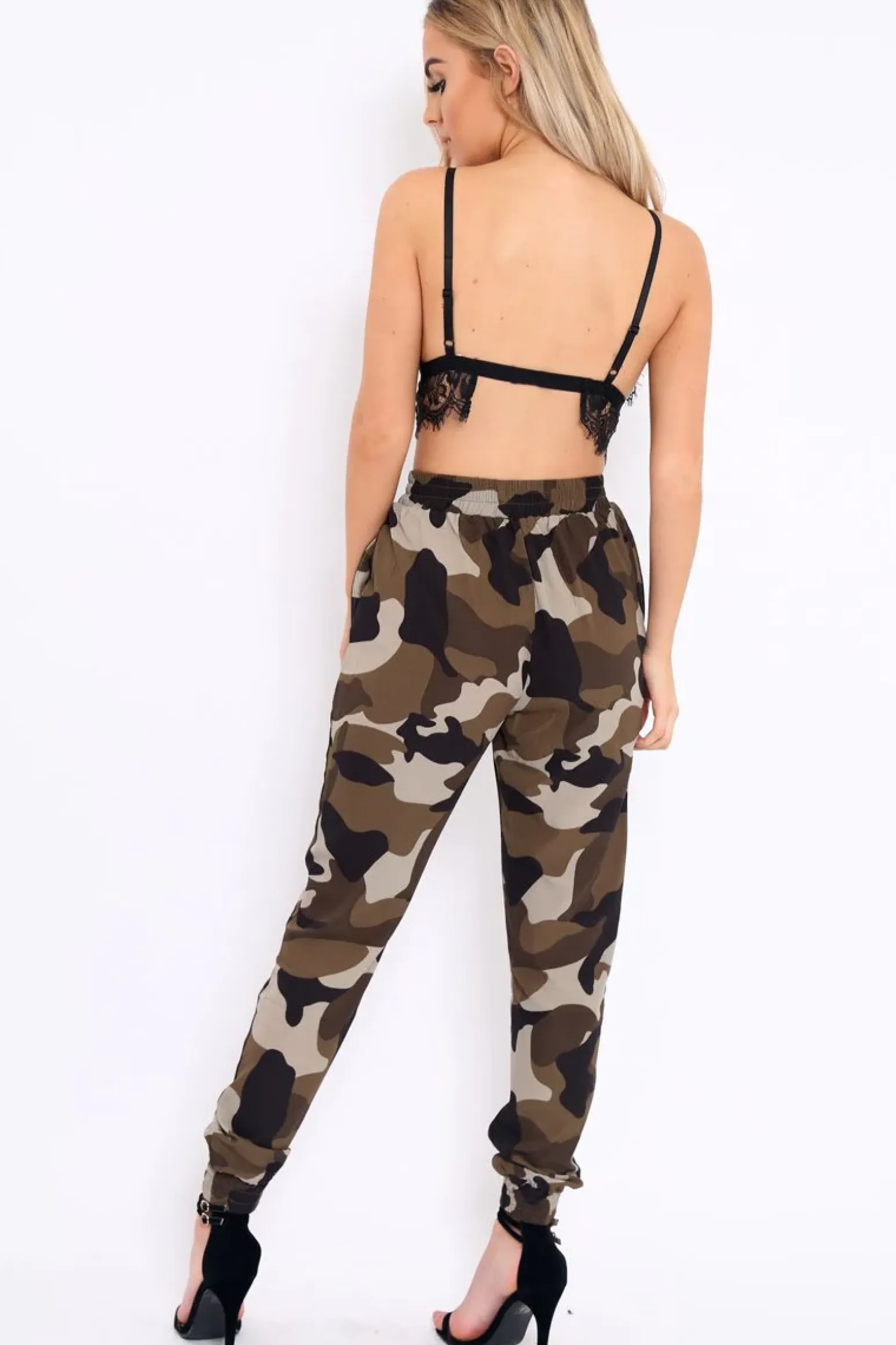 Rebellious Fashion Camo Trousers - Taylor