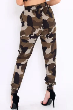 Rebellious Fashion Camo Trousers - Taylor