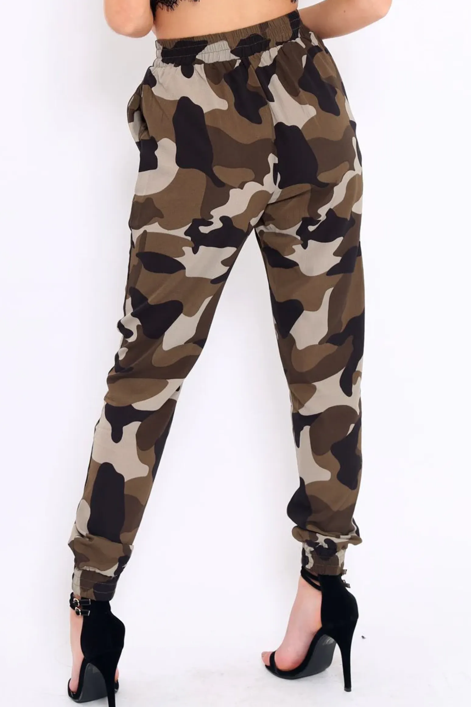 Rebellious Fashion Camo Trousers - Taylor