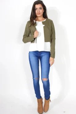 Rebellious Fashion Caprice Bright Blue High Waisted Skinny Jeans