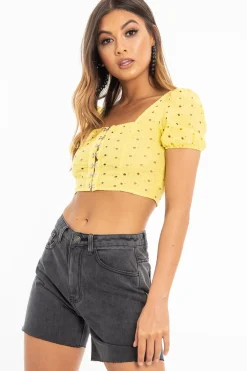 Rebellious Fashion Charcoal Raw Hem High Waist Denim Shorts - Atlanta