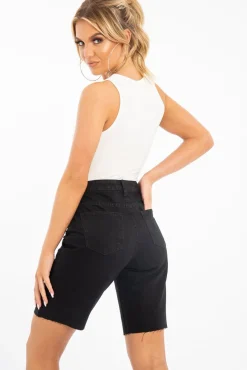 Rebellious Fashion Cream Cut Out Racer Neck Sleeveless Bodysuit - Kourtney