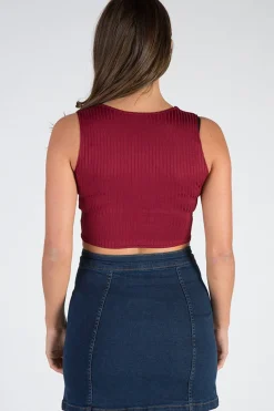 Rebellious Fashion Dark Denim Embroidered Button Up Skirt - Grace