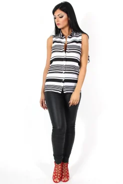 Rebellious Fashion Derby Monochrome Shirt