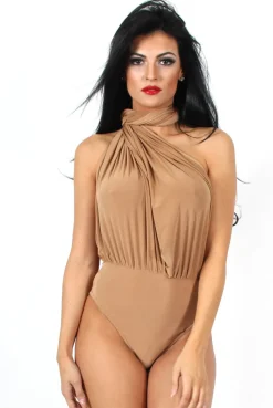 Rebellious Fashion Emi Camel Multiway Bodysuit