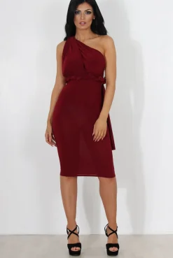 Rebellious Fashion Emma Wine Multiway Dress