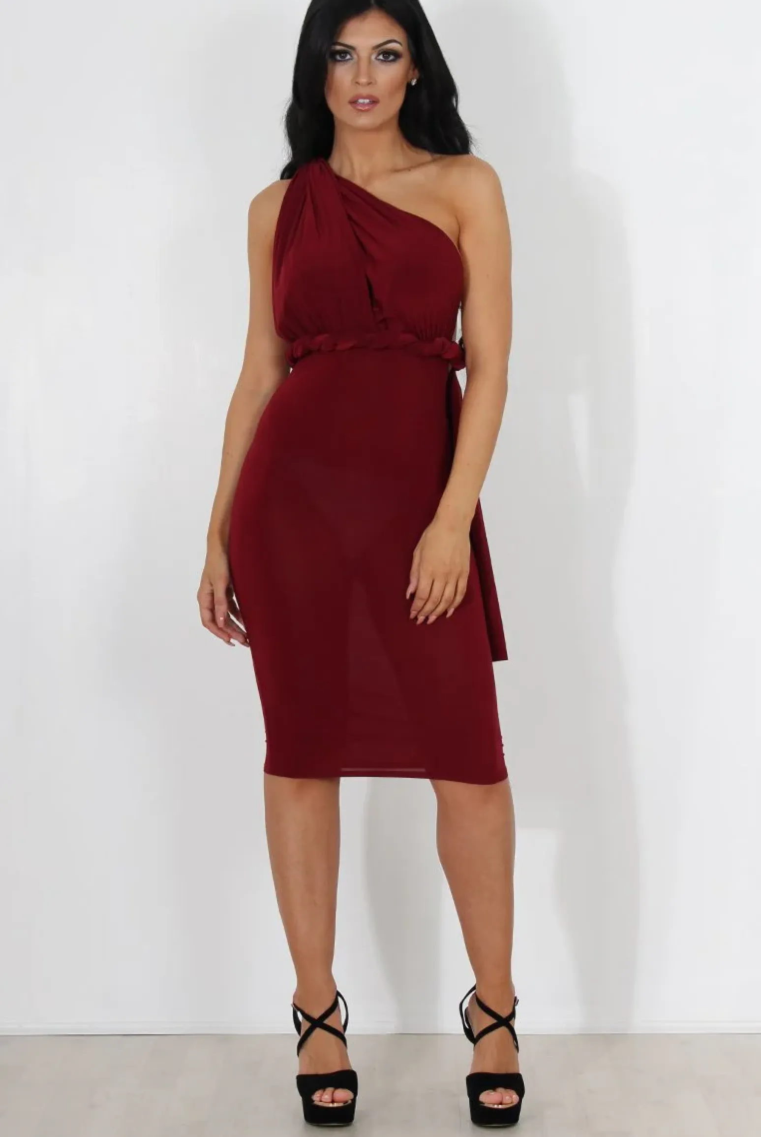 Rebellious Fashion Emma Wine Multiway Dress