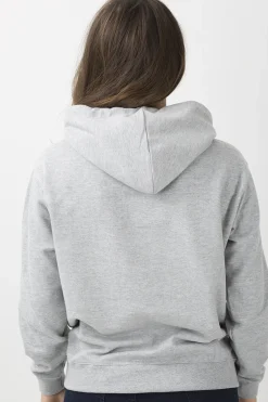 Rebellious Fashion Grey 'I Woke Up Like This' Slogan Hoodie - Bey