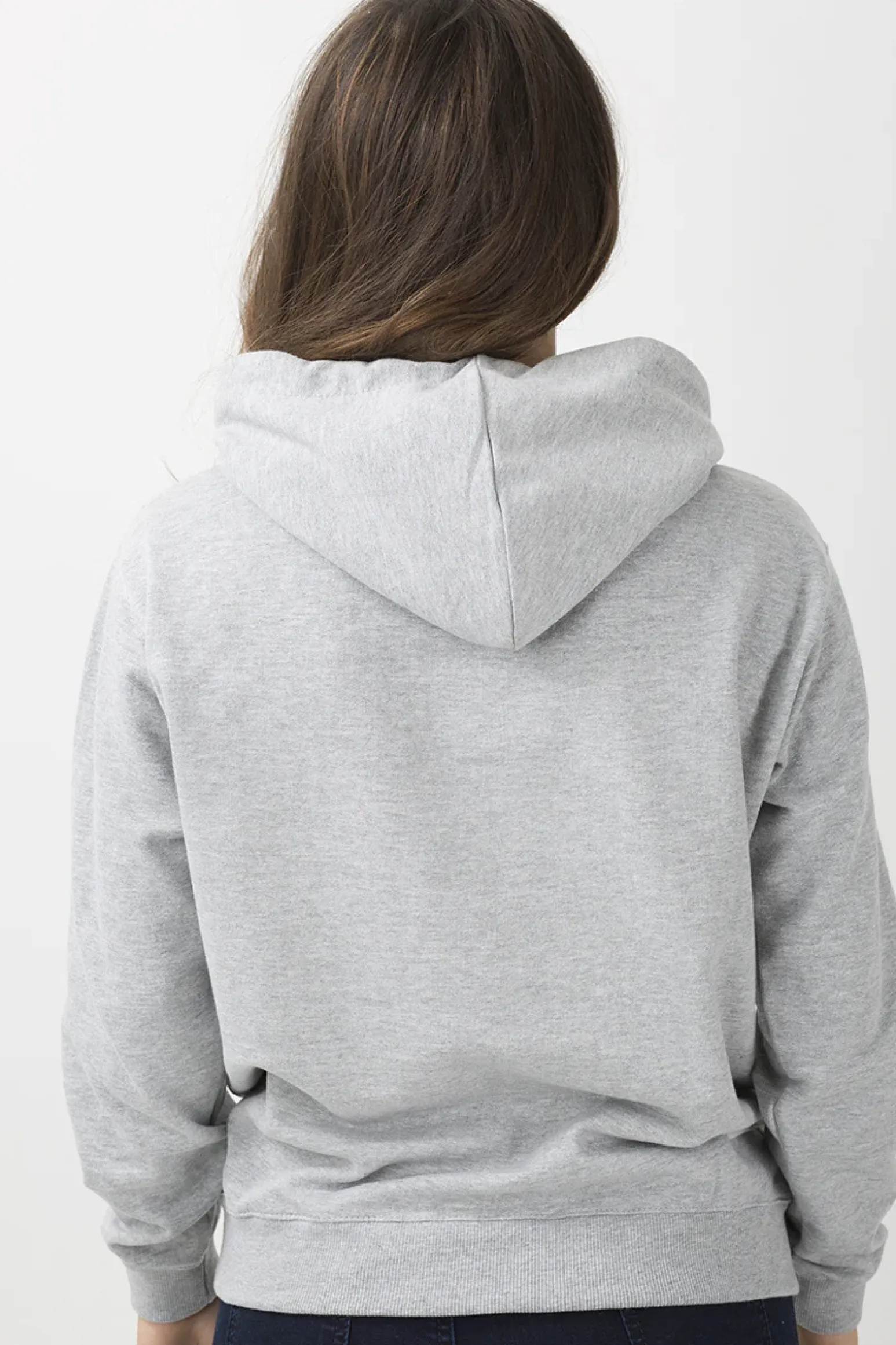 Rebellious Fashion Grey 'I Woke Up Like This' Slogan Hoodie - Bey