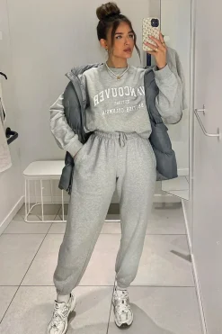 Rebellious Fashion Grey Oversized Vancouver Sweatshirt - Kyran