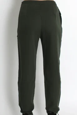 Rebellious Fashion Jeannette Khaki Cigarette Trousers