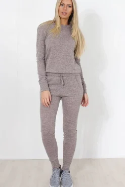 Rebellious Fashion Josie Nude Loungewear Set