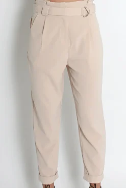 Rebellious Fashion Leanne Dusty Pink Cigarette Trousers