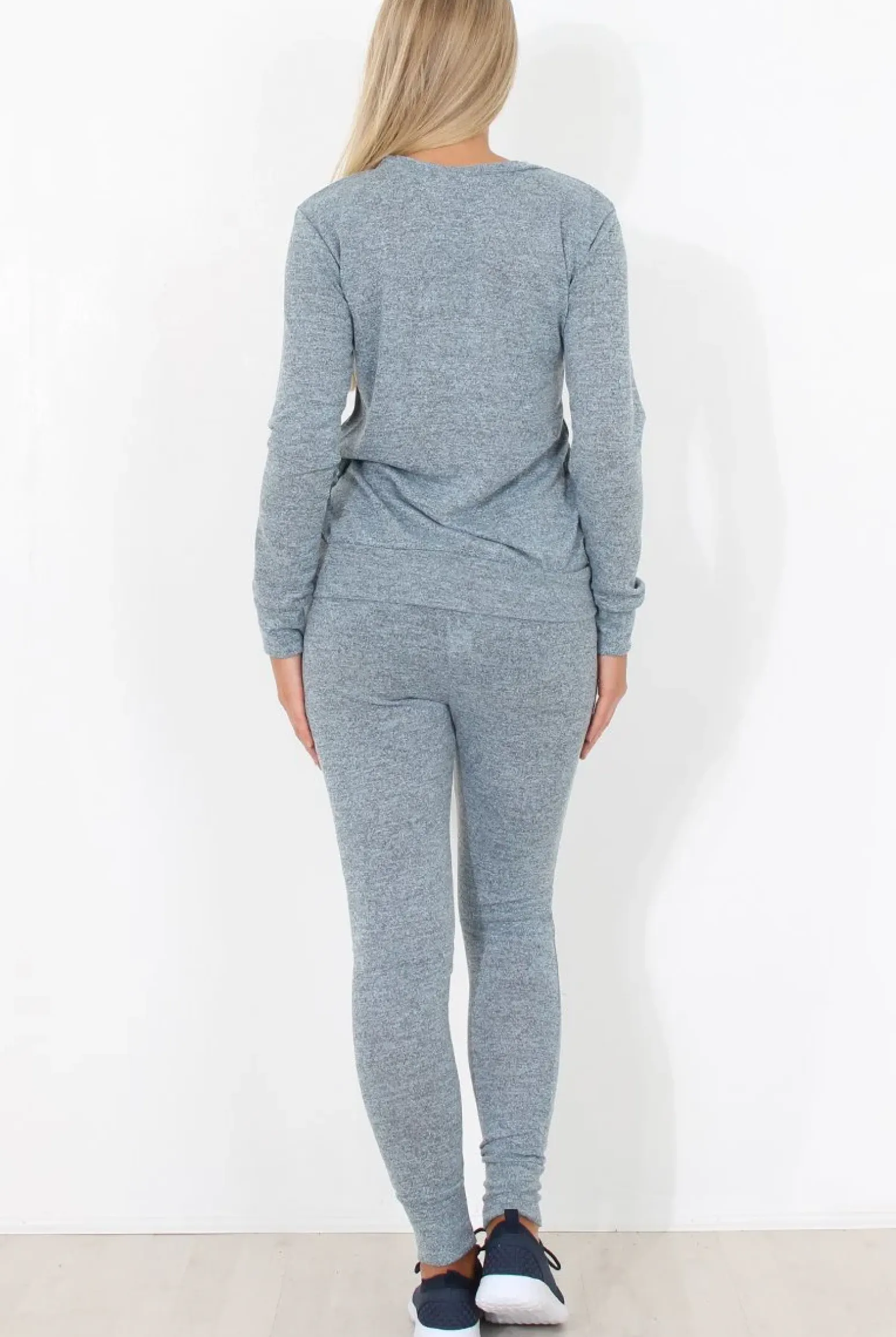 Rebellious Fashion Light Blue Loungewear Set-Josie