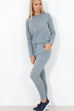 Rebellious Fashion Light Blue Loungewear Set-Josie