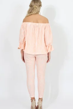 Rebellious Fashion Light Pink Lace Two Piece - Nicole