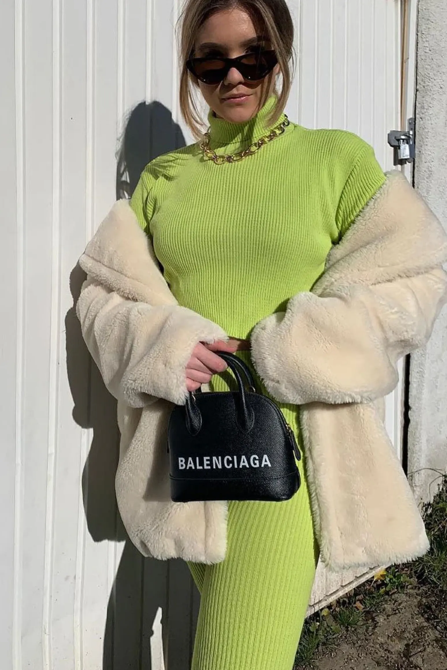 Rebellious Fashion Lime Rib Crop Jumper Loungewear Set - Ayriana