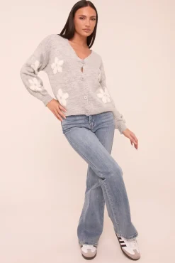 Rebellious Fashion Mid Blue Stretch High Waist Flared Leg Denim Jeans - Lux