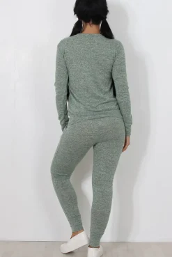 Rebellious Fashion Mint Loungewear Set-Josie