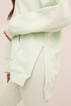 Rebellious Fashion Mint Oversized Hoodie And Leggings Co-ord Set - Renee