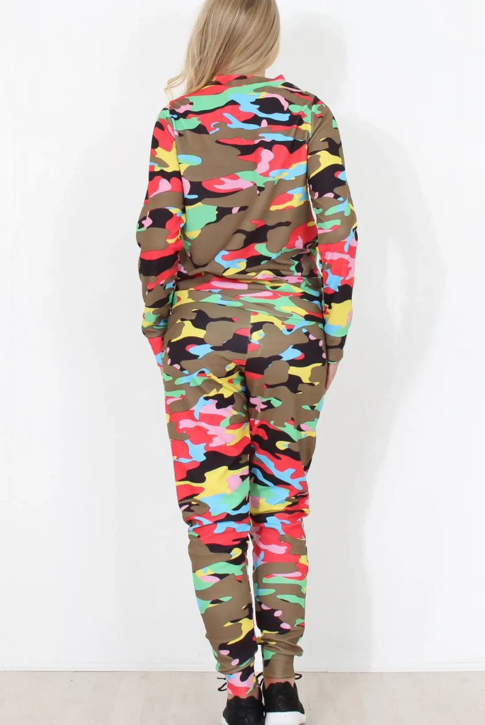 Rebellious Fashion Multi Camo Loungewear - Layla