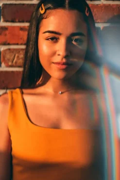 Rebellious Fashion Mustard One Shouldered Crop Top - Kamri