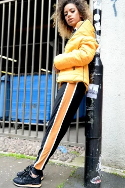 Rebellious Fashion Mustard Padded Coat - Zara