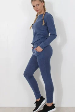 Rebellious Fashion Navy Loungewear Set-Josie
