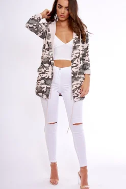 Rebellious Fashion Pink Abstract Camouflage Jacket - JoJo
