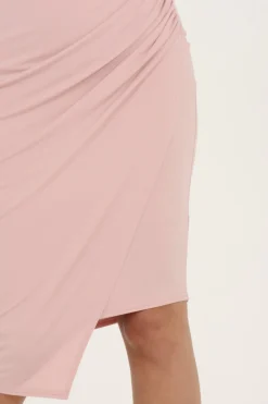 Rebellious Fashion Pink Assymetric Skirt - Branna