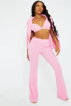 Rebellious Fashion Pink Triangle Cup Bralette - Jordan