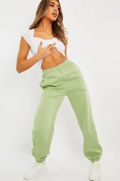 Rebellious Fashion Sage Oversized Joggers - Erica