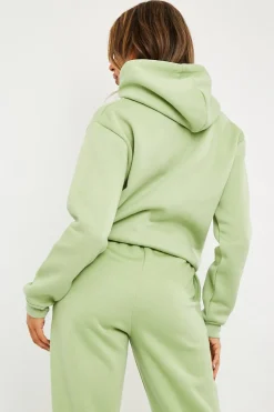 Rebellious Fashion Sage Soft Fleece Hoodie - Maia