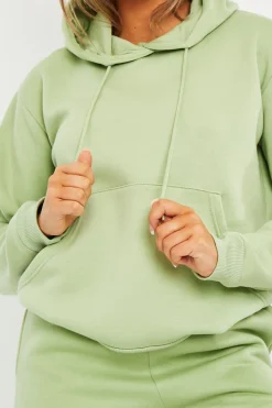 Rebellious Fashion Sage Soft Fleece Hoodie - Maia